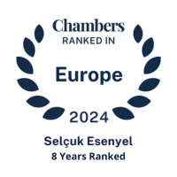 Selçuk Esenyel 8 years ranked in Chambers Europe 2024